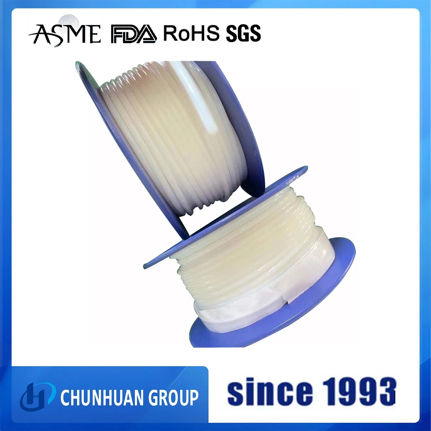 RoHS Compliant Chemical Resistance Extruded PTFE Rods for Electrical Properties