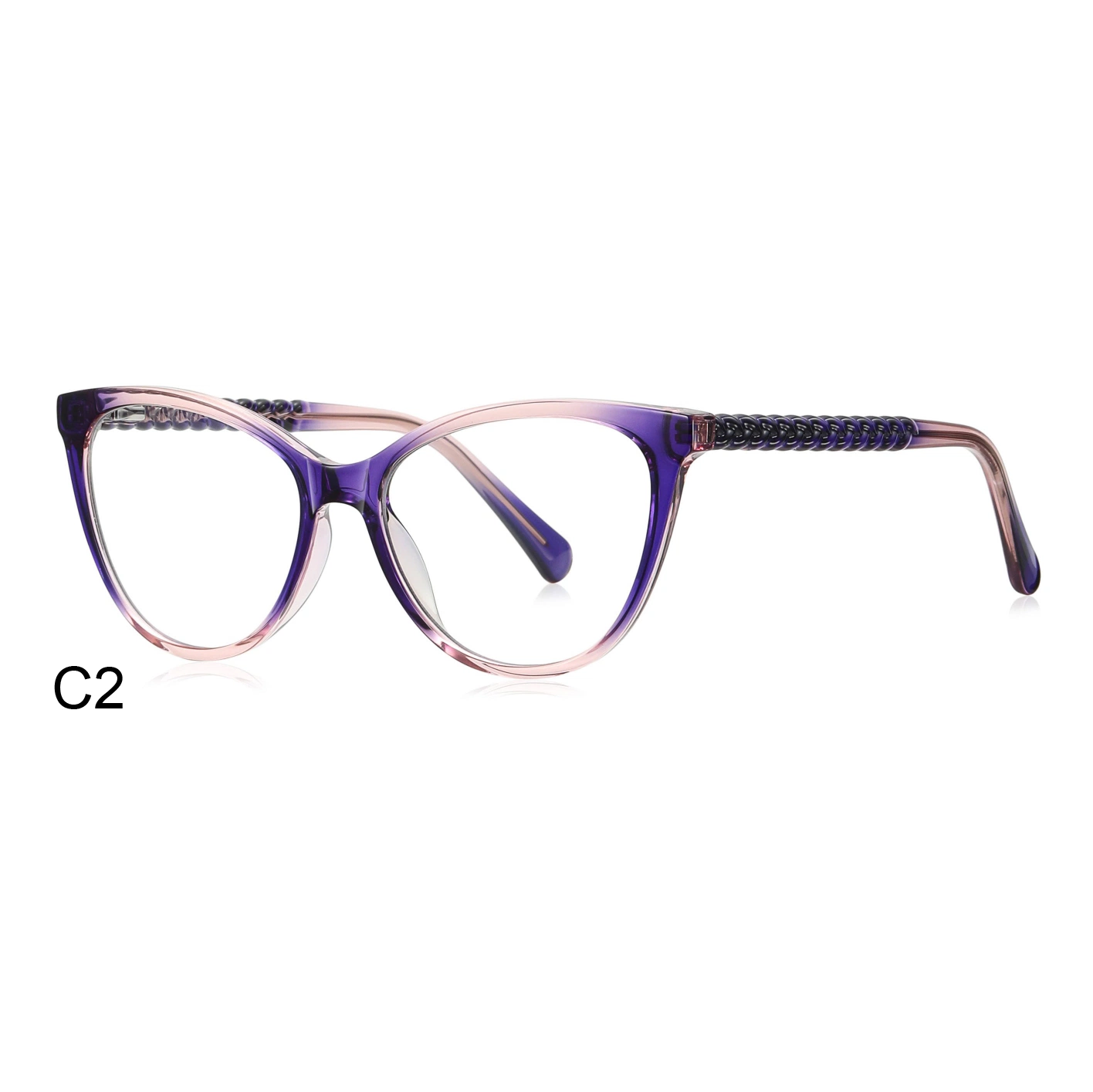 Wholesale/Supplier Cat-Eye Designer Style Anti-Blue Light Ready Goods Optical Frames