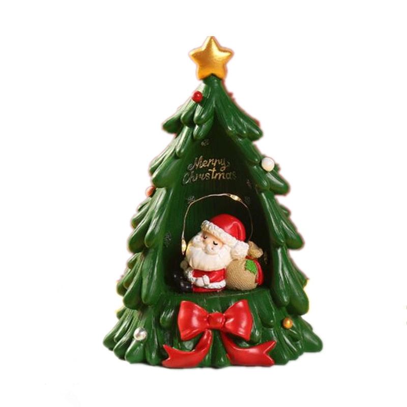 Wholesale/Supplier Christmas Luminous Ornaments Resin Christmas Gifts Crafts