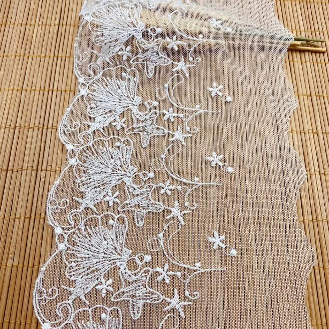 Spot Water Soluble Lace Mesh Cloth Computer Embroidery Decorative Children's Clothing Accessories