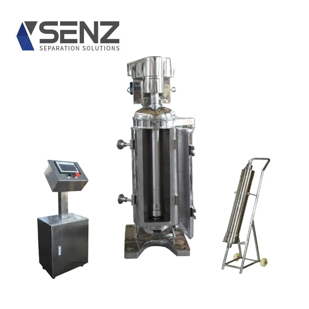 Gq/GF Tubular Separator Centrifuge for Food Additives Enzyme Preparation Flavouring Essence Natural Pigments