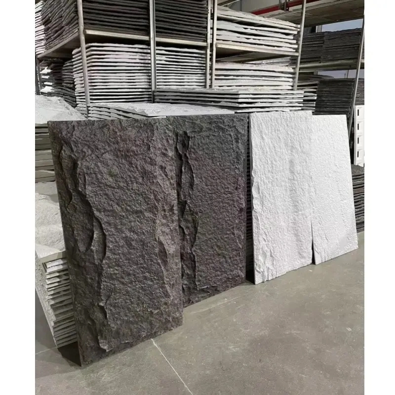 Hot Selling Polyurethane Mushroom Stone Good Quality Decoration PU Stone Wall Panel