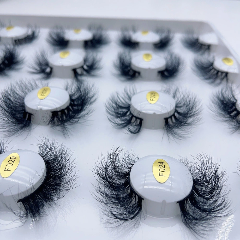 2023 New Style 3D Silk Eyelashes Wispy Lashes Tray Eyelashes 25mm Silk Individual Volume Eyelashes Korean Silk Eyelashes