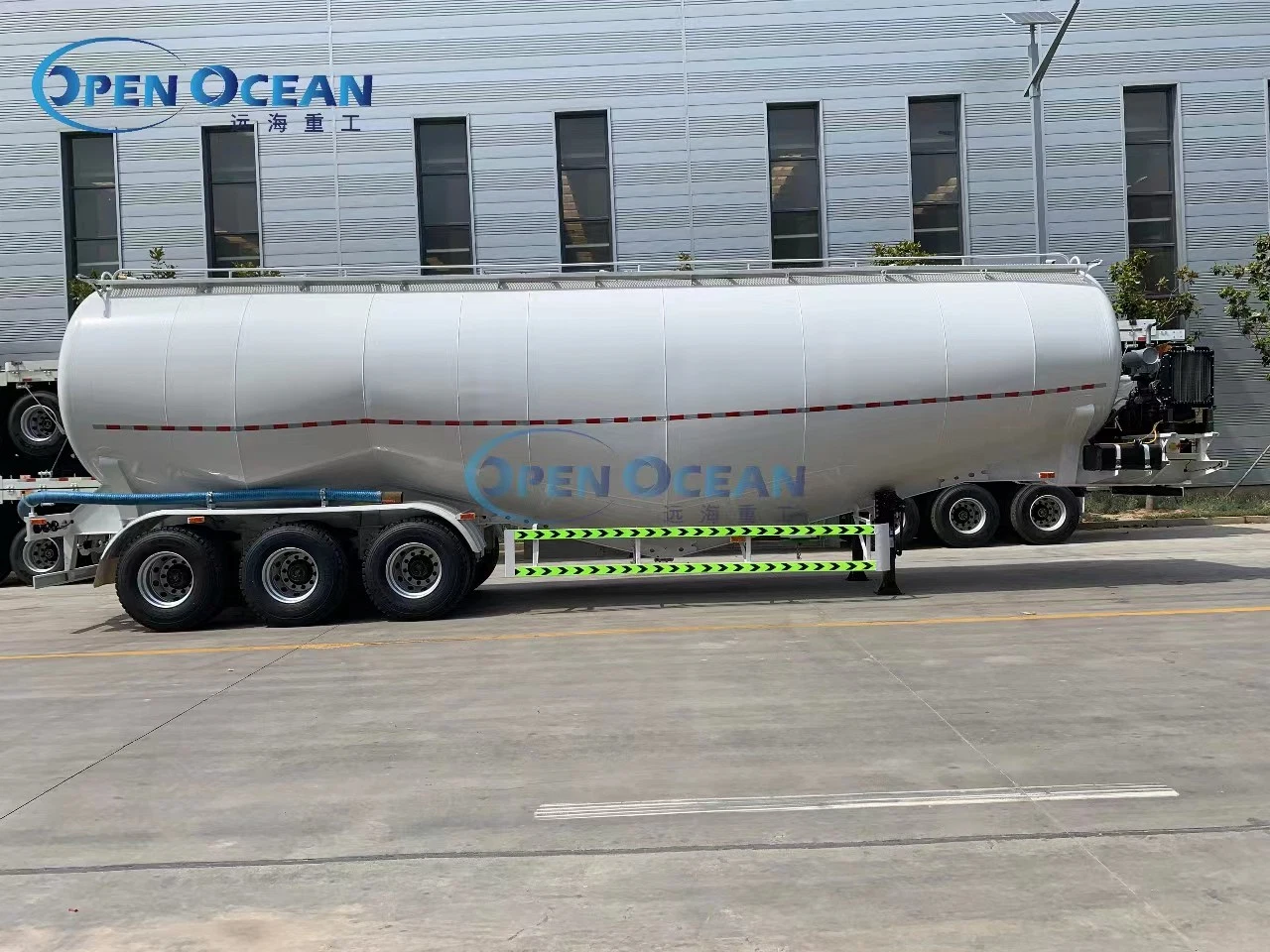 28000 Liters Stainless Fuel Tank Semi Trailer Chemical Tanker Truck Acidic Liquid Tanks Trailer for Sale