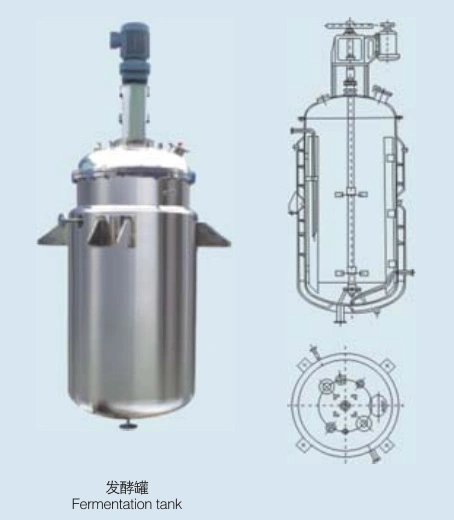 Stainless Steel Bio Reactor 20-10000 Litre Reactor for Chemical Industry