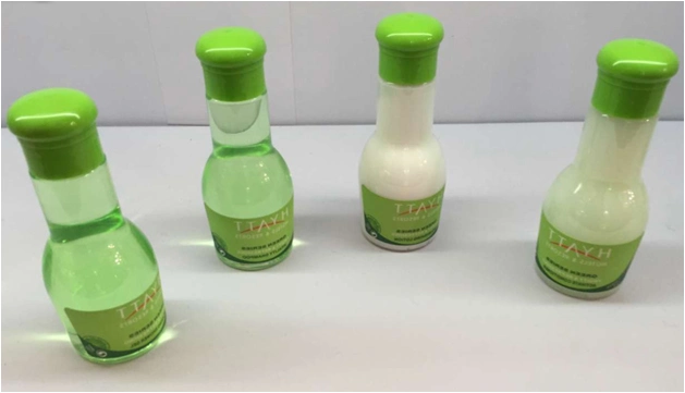 Hair Conditioner in Pet Bottle with Hotel Amenities for Hotel Room Using