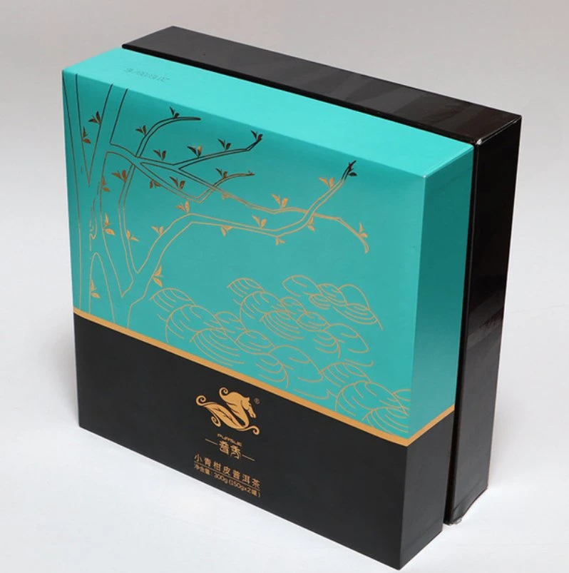 Rigid Cardboard Foldable Paper Gift Packaging Luxury Box with Ribbon/Magnetic Closure/Drawer/Lid for Storage/Jewelry/Wine/Candle/Tea/Rose