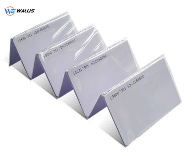 Cmyk Full Color Printing PVC Clear RFID NFC Frosted Card, Transparent Visit Business Card Printing