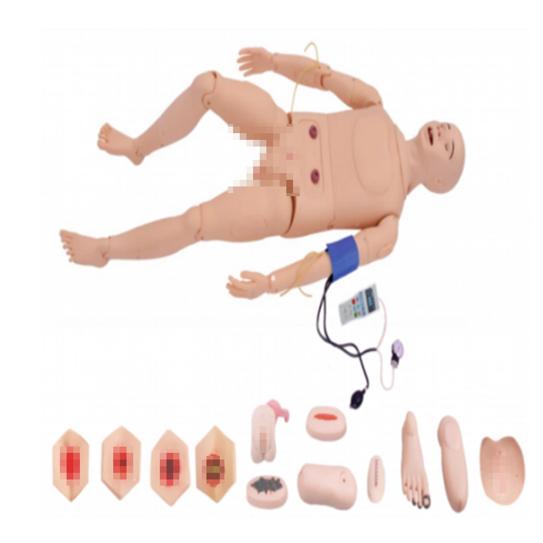 H-2300 Medical Science Full Functional Adult Nursing Manikin with Blood Pressure Simulator