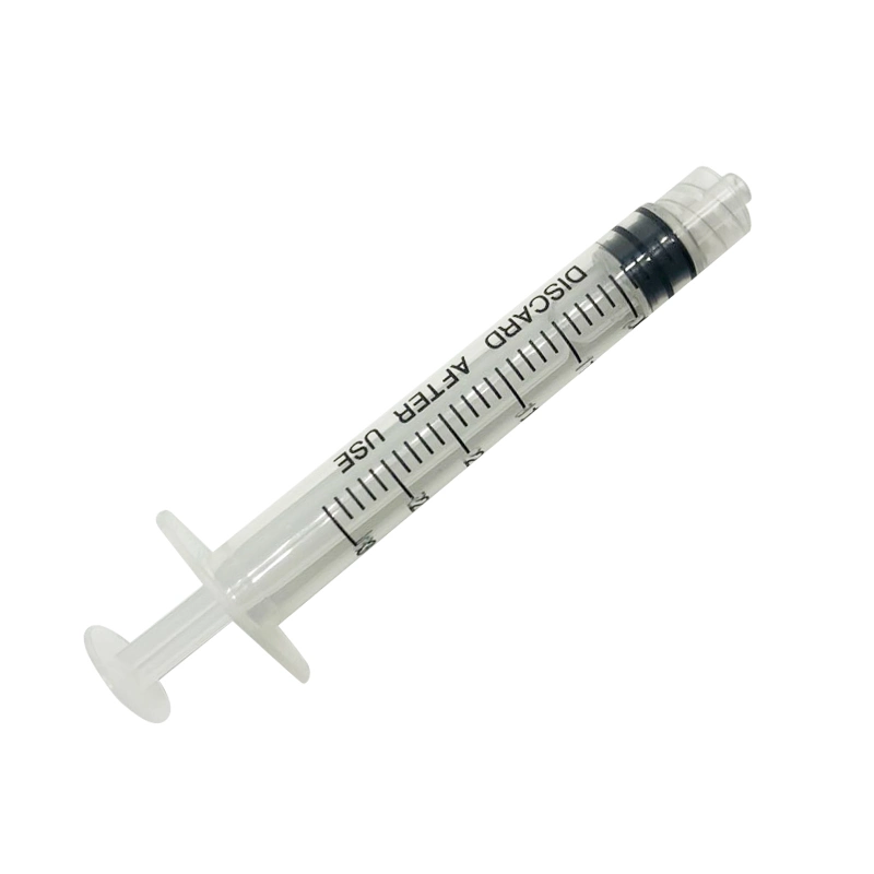 Medical Disposable 3 Parts Vaccine Syringe 1ml 2ml 3ml CE ISO FDA