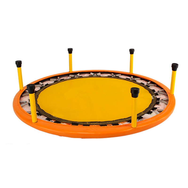 Kids Indoor Plpayground Items Round Mini Trampoline with Net Children's Toys High Elasticity Safety Trampoline