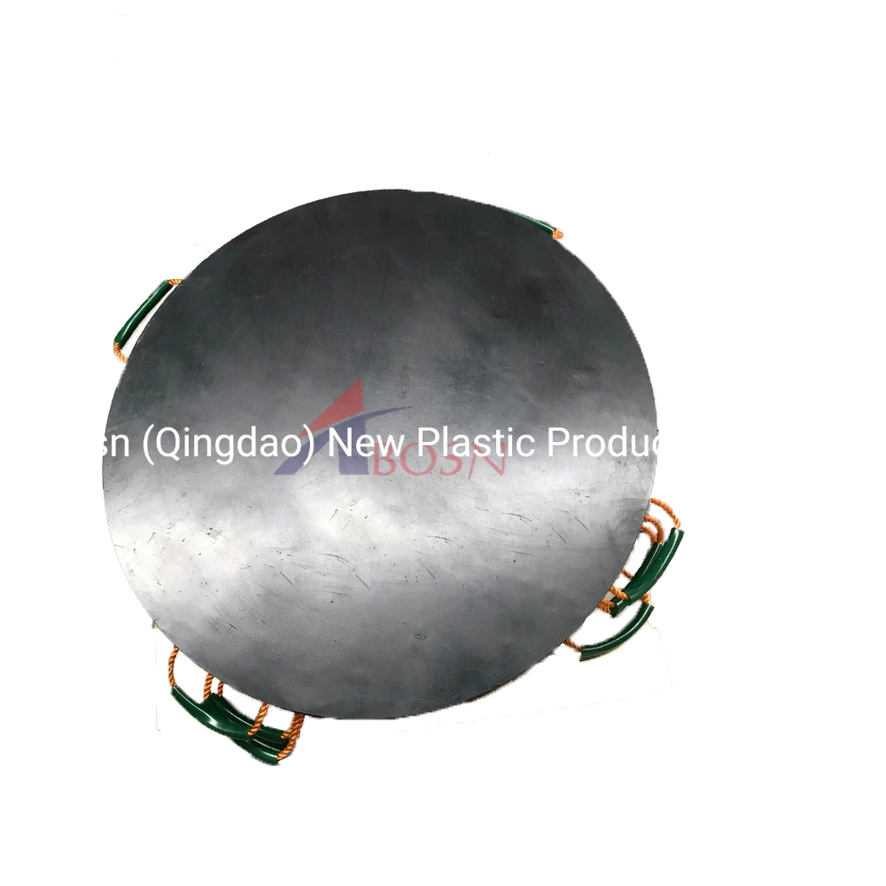 UHMWPE/ HDPE Groud Protection Plastic Pad Mats Portable Outrigger Pad for Crane