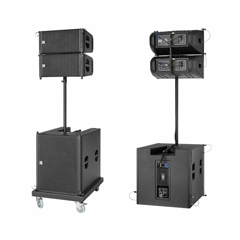 8-Zoll-Line-Array-Lautsprecher + Audiosystem + Line-Array-Cvr + Professional Audio