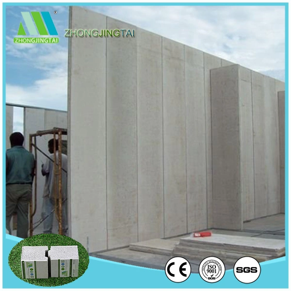 Flat and Straight Wall Board Fast Installation Anti-Earthquake EPS Cement Sandwich Panel/EPS Sandwich Panel for Internal Wall