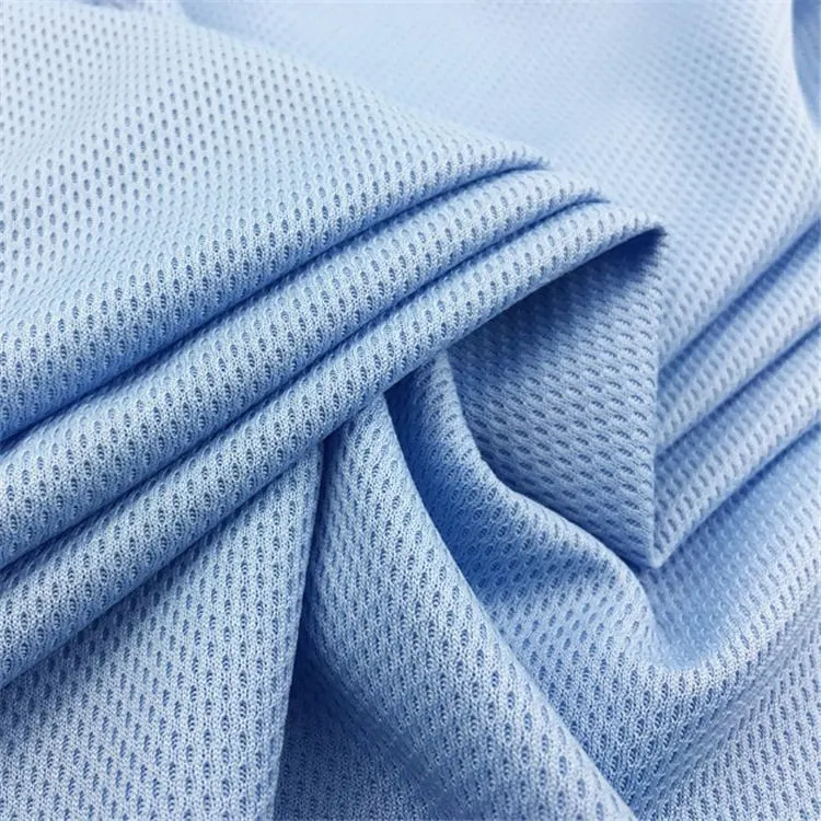 100% Polyester Bird Eye Mesh 145GSM Birds Eye Strickmode