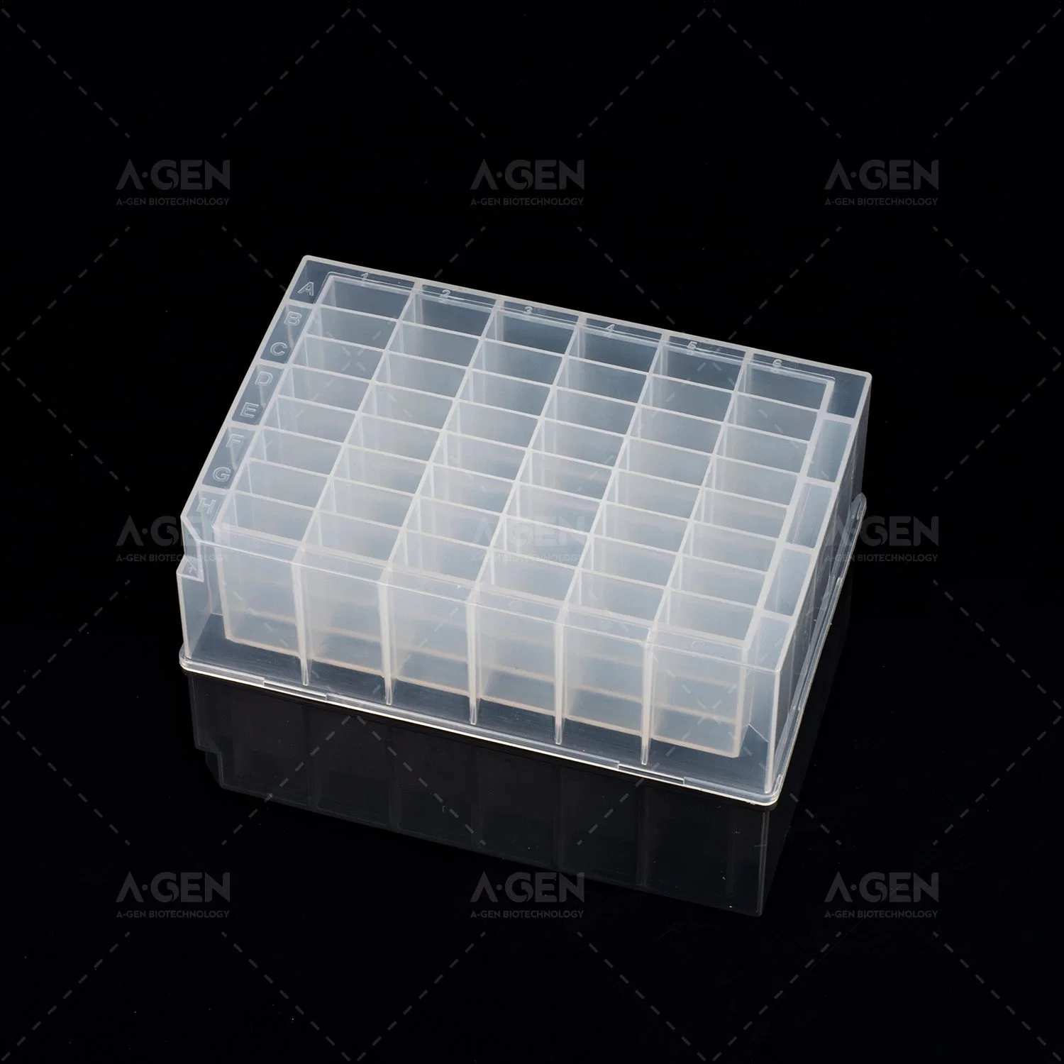 4.6ml 48 Square Well U Bottom Plate - Sbs Standard Cell Culture Plates