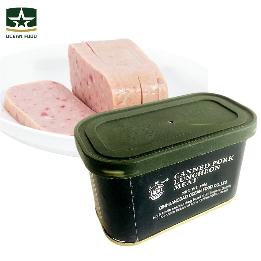 No Preservatives High Energy 198g Good Taste Canned Pork Luncheon Meat