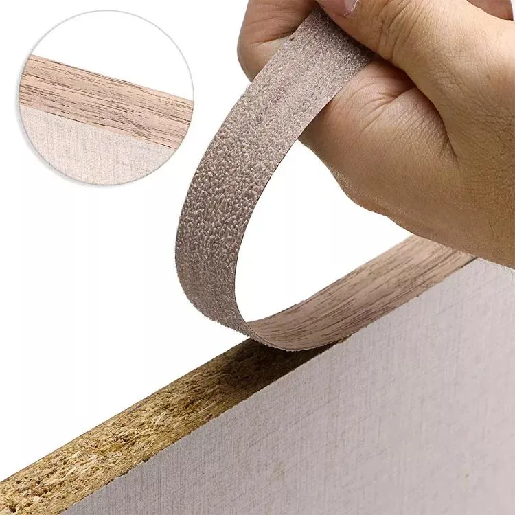 Natural Edge Banding Tape Style PVC Edge Banding Glossy Clear Plastic Edge Band