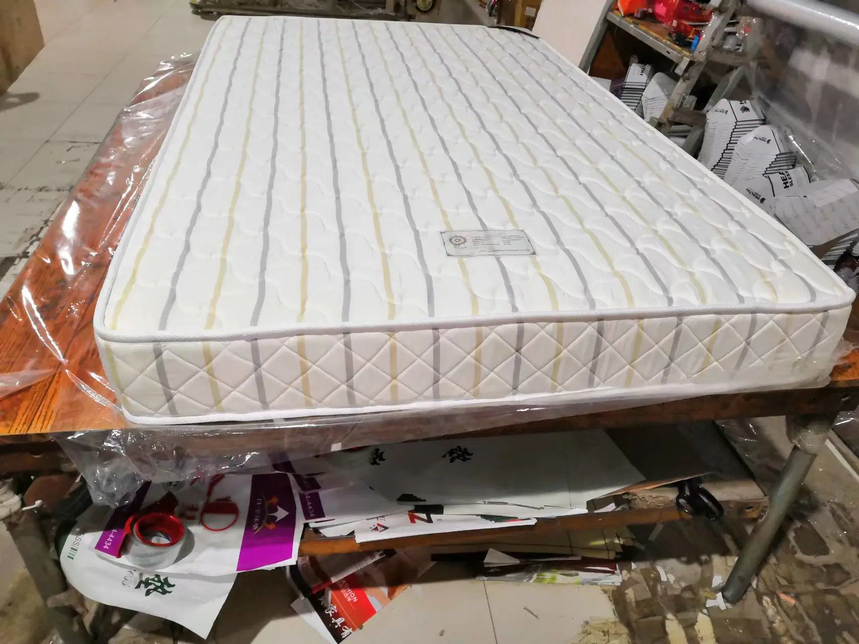 Med Approved Marine Spring Mattress Mattress for Ship