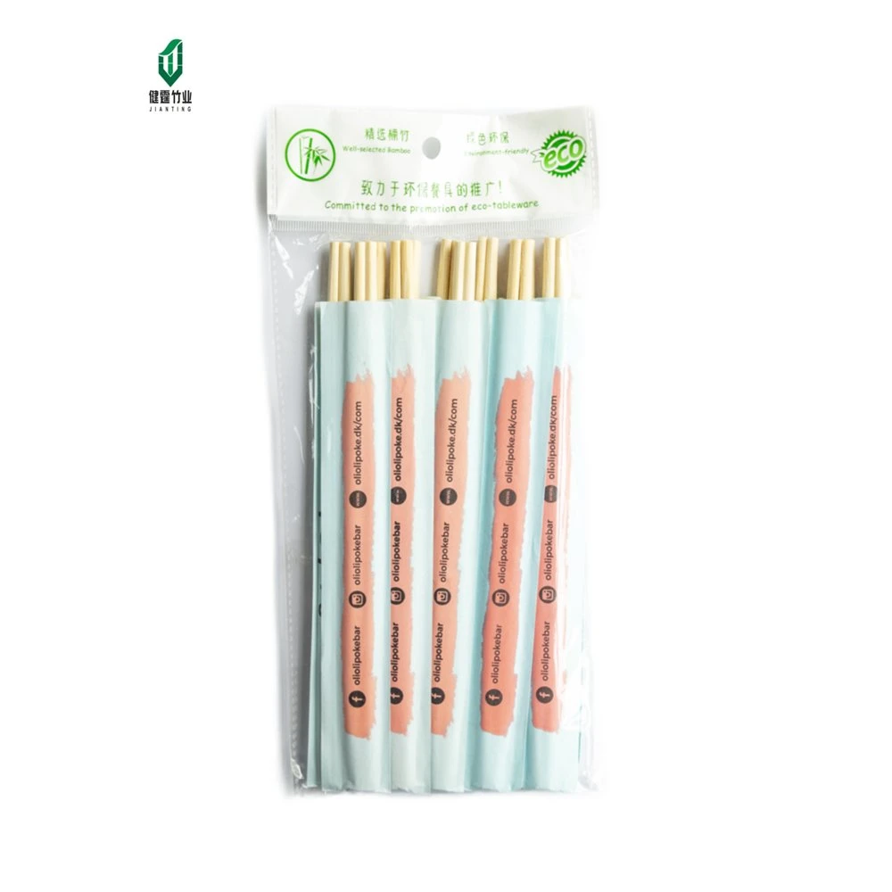 Neuestes Design OPP Beutel Paket Open Paper verpackt Rikyu Chopstick Einweg