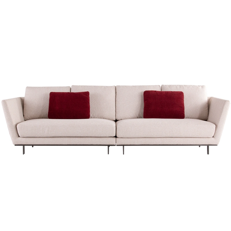 Maison ensemble de meubles salon moderne Couch Couch intérieur rembourré Design Canapé en tissu sectionné