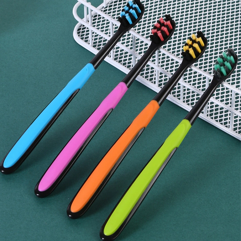 Travel/Household/Hotel Adult Toothbrush Dental Cleaning Profiled Hole Toothbrush Personlized Logo Printing