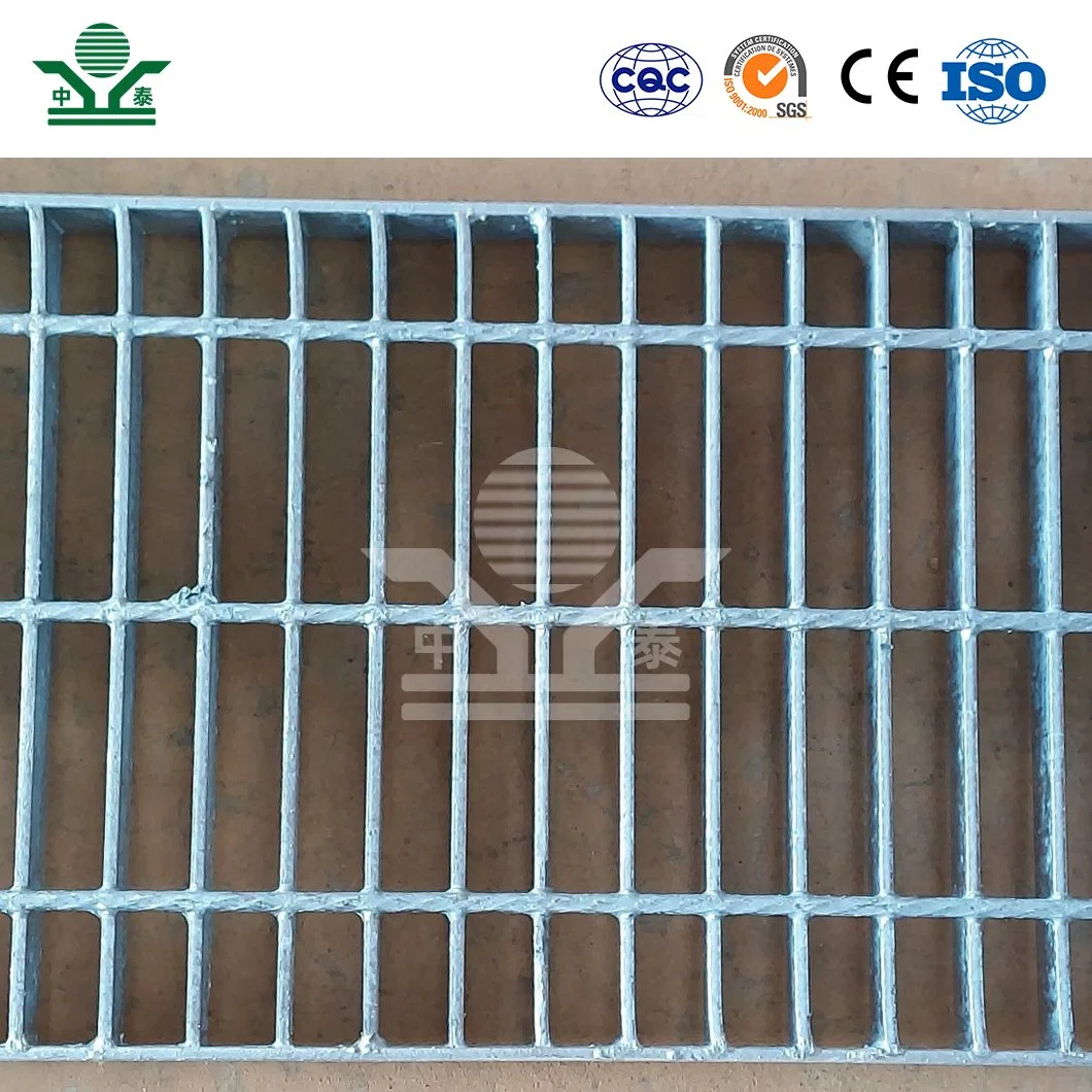 Zhongtai Gully Water Grate Original Factory Deck Drain Grates 2 Inch X 3/16 Inch Metal Grate for Deck