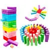 Bunte Holz Stapeln Game Tower und Baustein Spiel Set