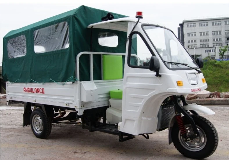 Good Quality 3 Wheel Motorcycle Tricycle Ambulance Manufacturers