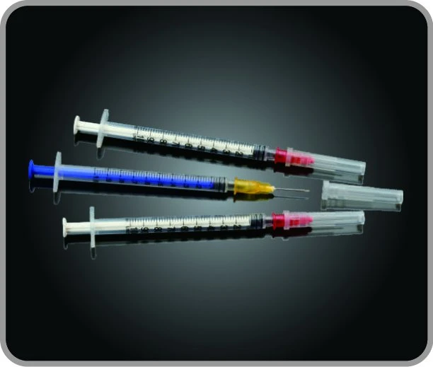 Aiguille de seringue à insuline avec détachée