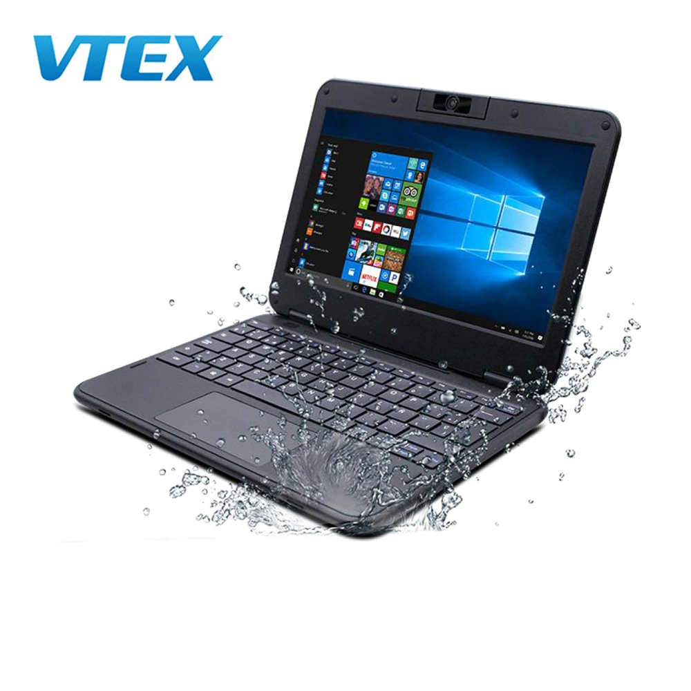 New Arrival 11.6&prime; &prime; Slim Pocket IP54 Drop Test 100cm Mini Notebook PC Windows 10 Rugged Laptop