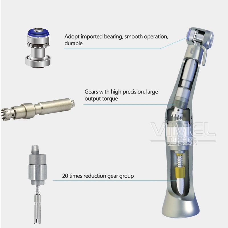 Nks Sg20 20: 1 Implant Handpiece Dental Low Speed Contra Angle