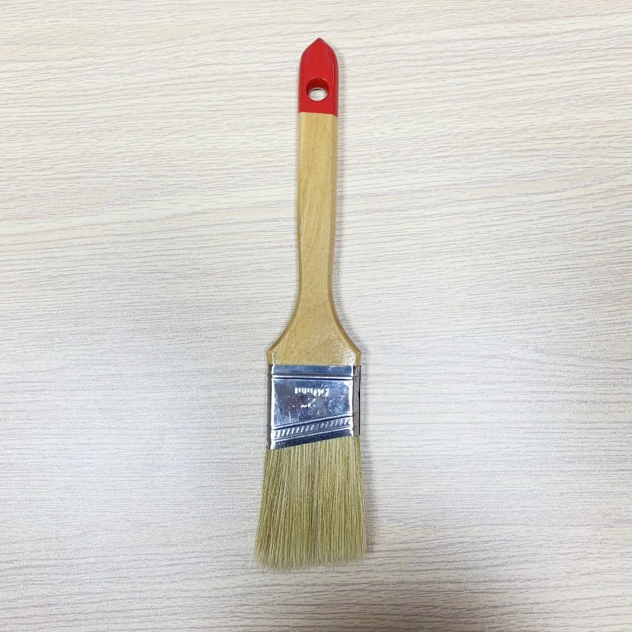 High quality/High cost performance 1" to 4" Varnished Red-Top Wooden Handle Paint Brush