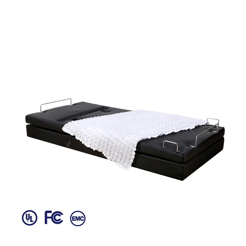 Konfurt Factory Price Furniture Style Luxury Electric Power Adjustable Bed for Elderly Massage Power Adjustable Bed Base Mattress Foundation