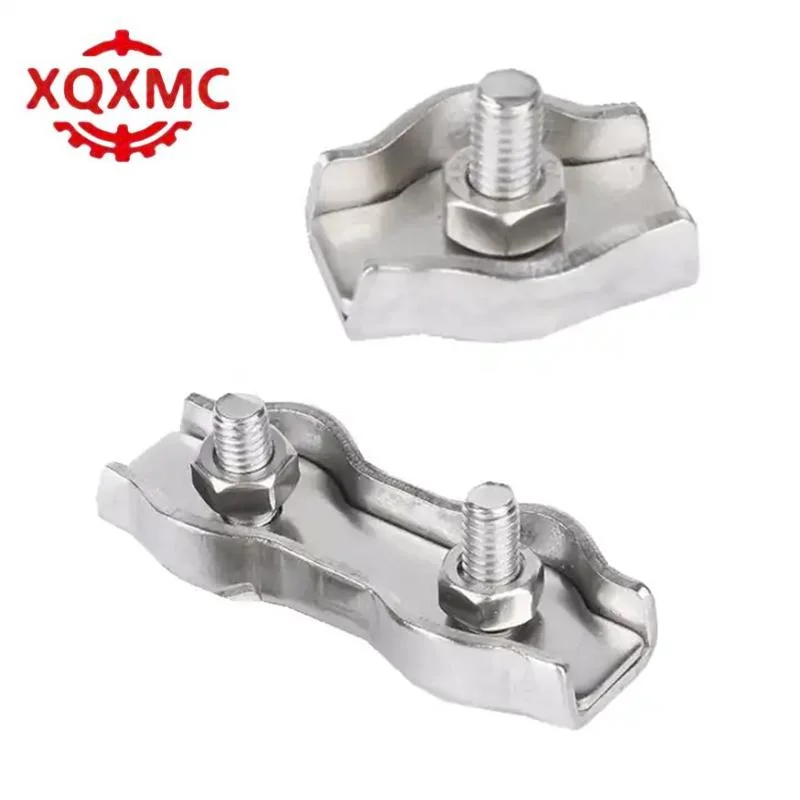 High quality/High cost performance  Single Bolt Cable Clamp Stainless Steel Simplex Wire Rope Clip