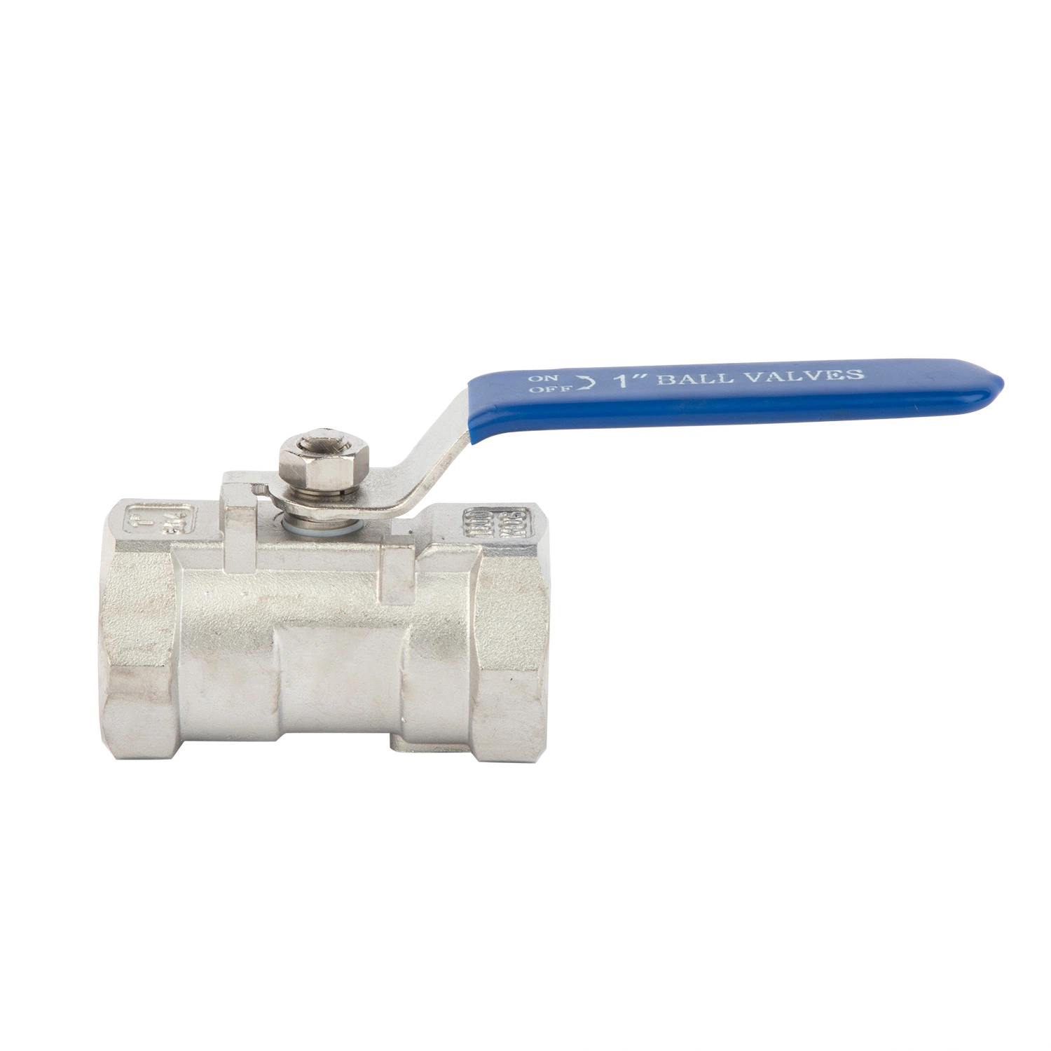 1 PC Stainless Steel Internal Thread Water Pipe NPT Ball Valve with Lock