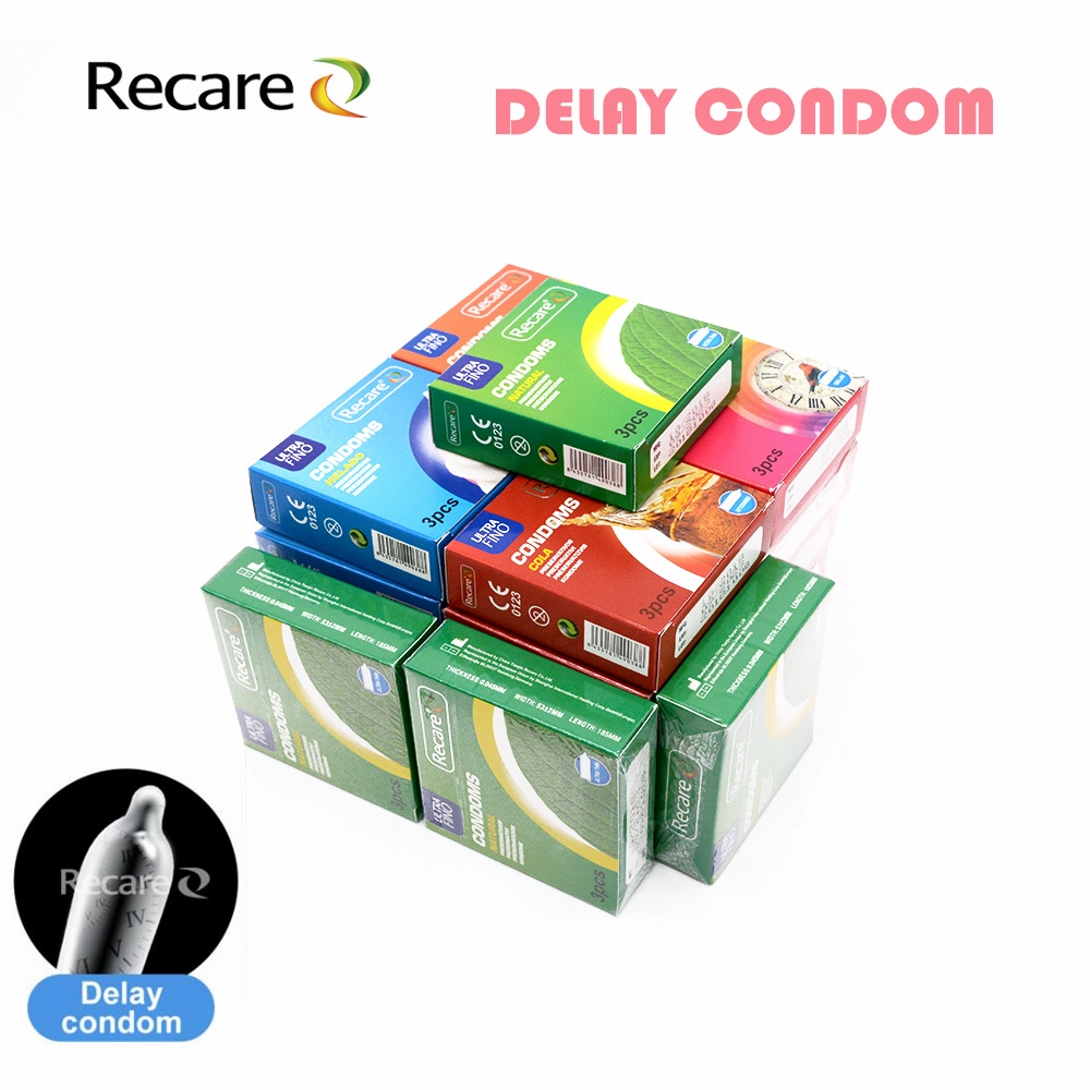 Amazon mejor vender retrasado masculino funda pene preservativo Sexy 30 PCS condones juguetes sexuales Condome Ultra delgado