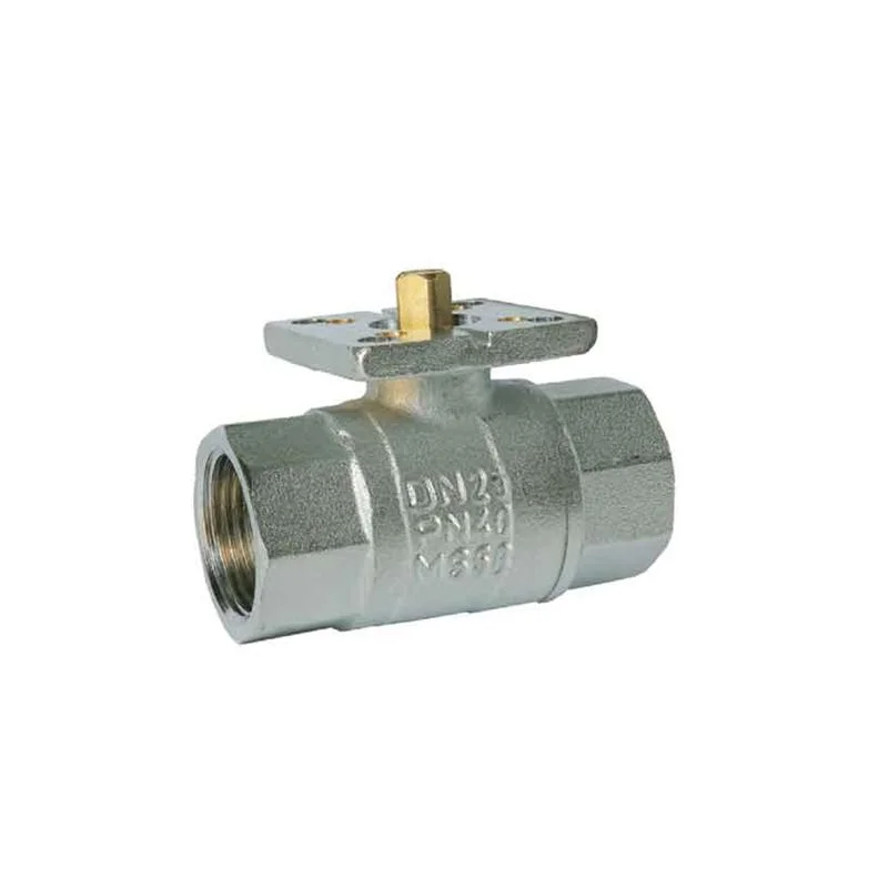 Stainless Steel 316 304 Ball Valve with Direct Mounting Flange