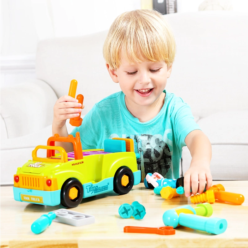 Factory Outlet Fidget Preschool Educational Plastic Toys Musical Learning Toys Construction Work Bench Building Tools Baby Toys Price Baby Kids Children Toys