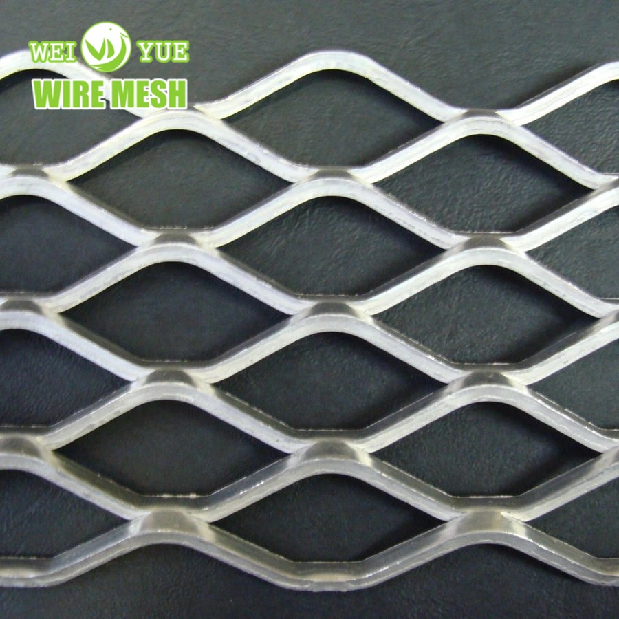 En acier inoxydable de panneau de plafond décoratif Honeycomb Expanded Metal Wire Mesh pour la construction