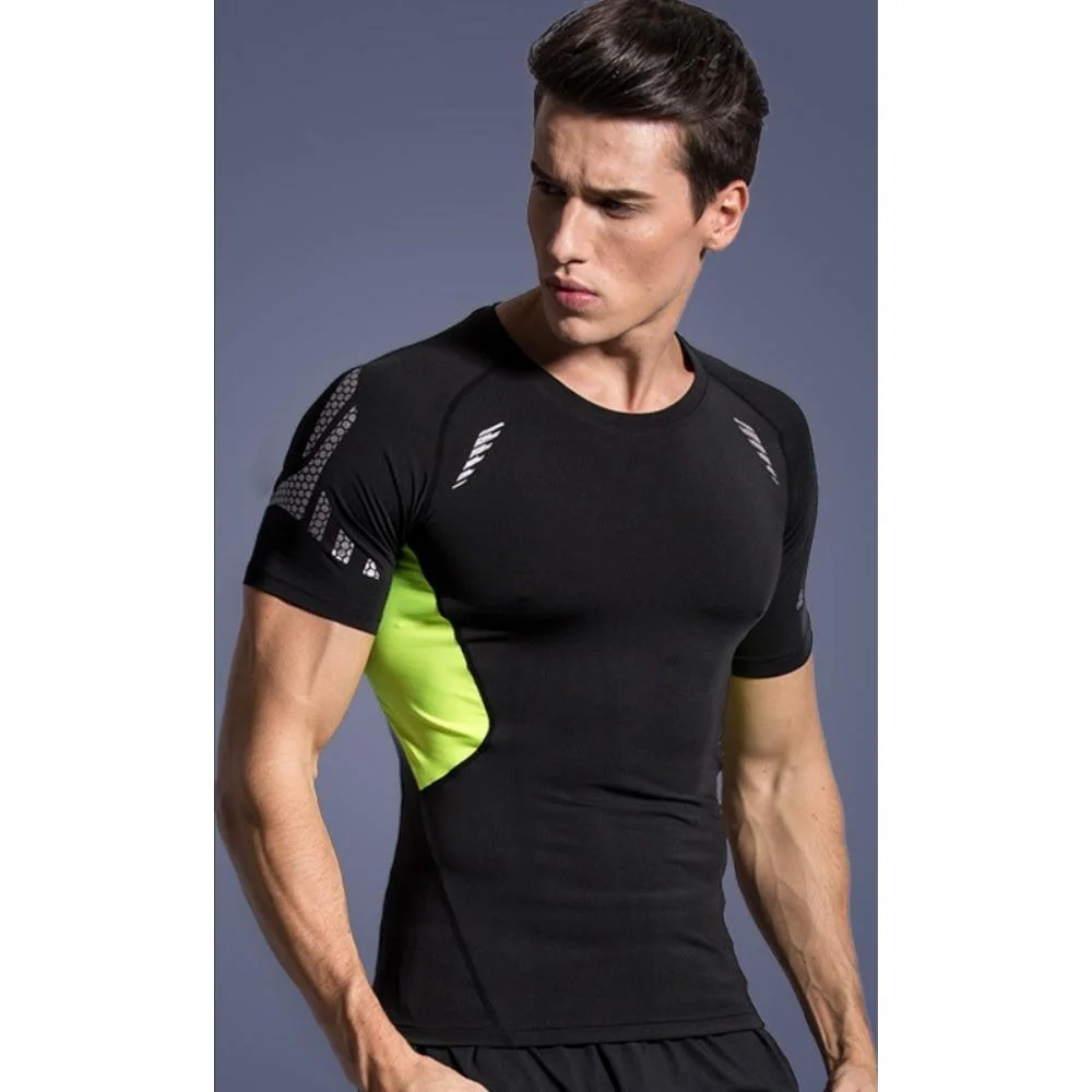 5 Pieces Compression Sportswear Quick Dry Short Sleeves, Long-Sleeved, Jacket with Hoodies, Shorts, Pants Set Wbb20083