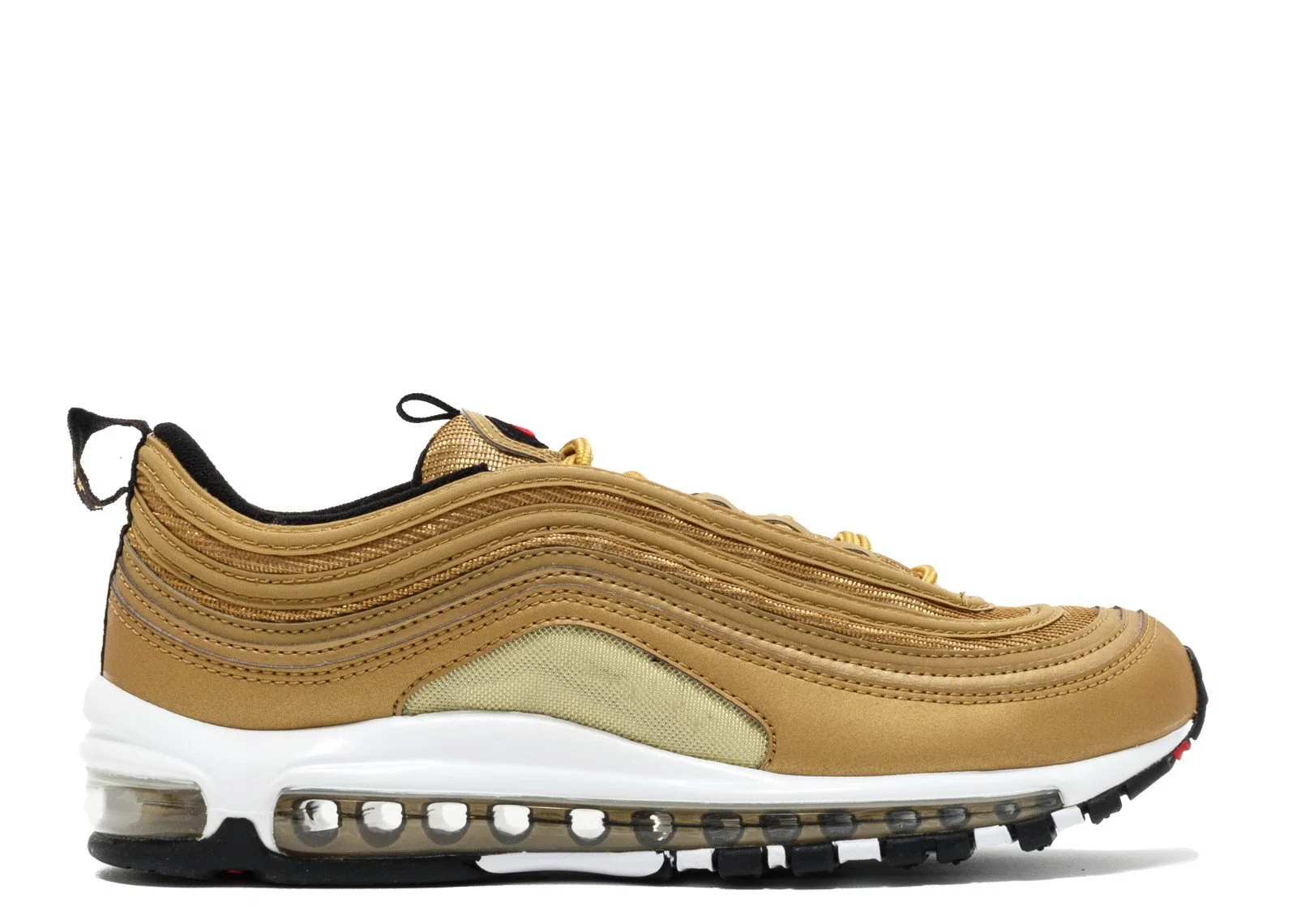 Best Max 97 Shoes Running Shoes Sports Sneakers Gold