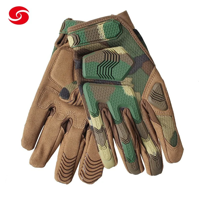 Full Finger Camouflage Military Sport Gloves for Man