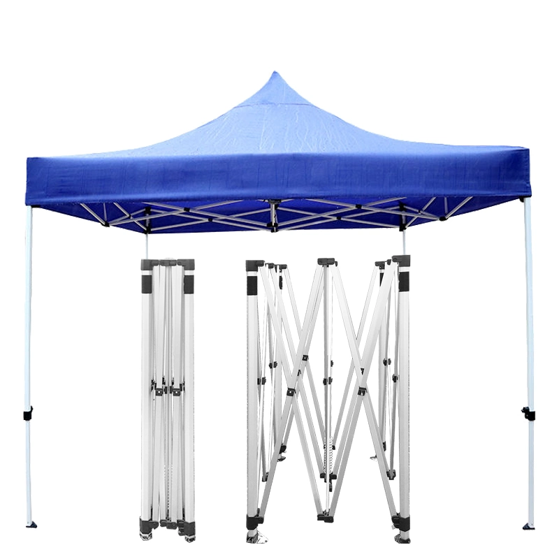 Tente pliante d'usine de 10X10 pieds, cadre de tente de gazebo extérieur pliable, cadre de tente de salon portable.