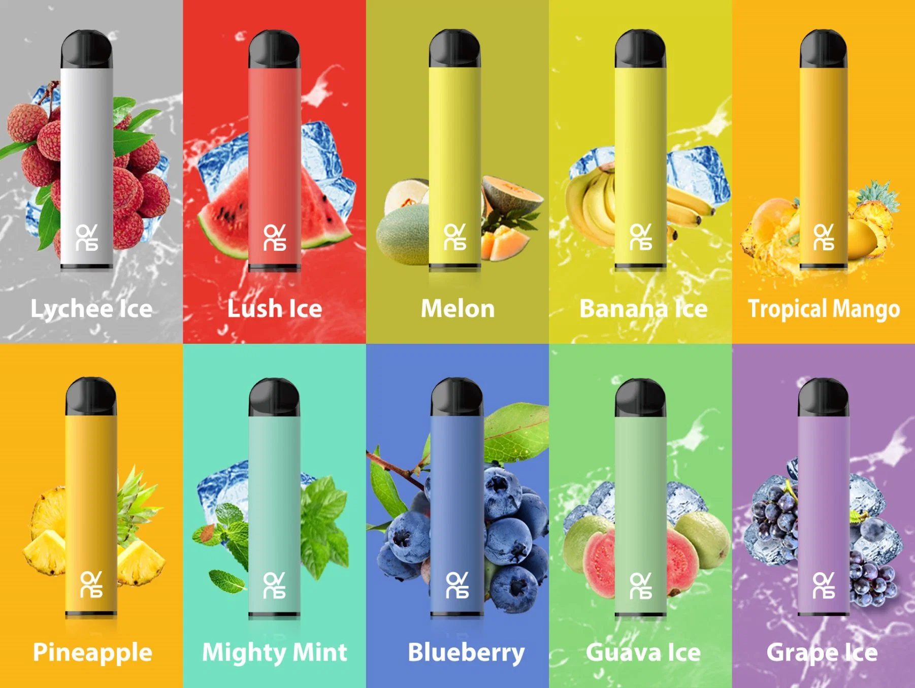 800 Puffs Disposable Electric Cigarette Pod System E Cigarette Digital Lighters Wholesale/Supplier Cheap Price