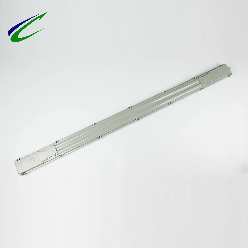 Triproof Light with Two LED Tubes or Fluorescent Lamp Office Down Light