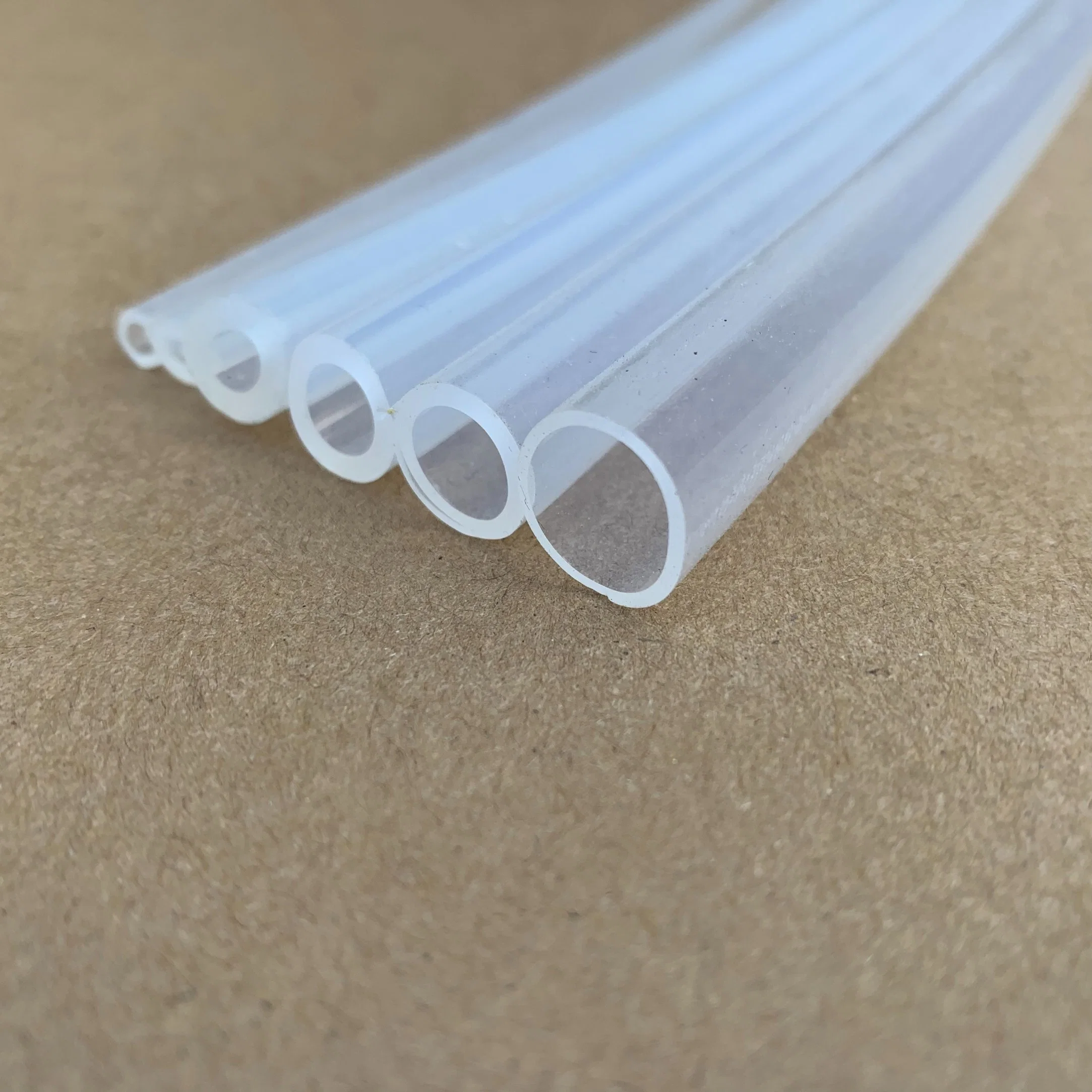 Flexible Clear Color High Pressure Tasteless Soft Thin Water Hydraulic Silicone Tube Hose