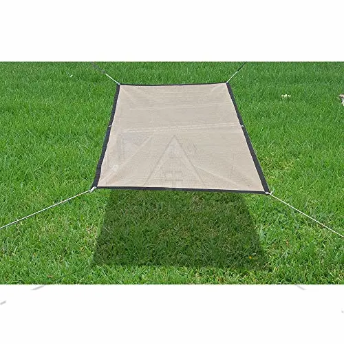 HDPE Shade Sail Shade Net, Greenhouse Net/Horticulture Woven Shade Netting, Polyethylene Waterproof Shade Cloth for Outdoor Patio Garden Balcony Beach