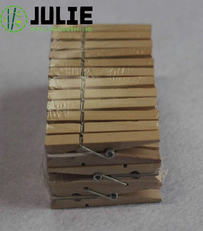 Factory-Direct Eco-Friendly Biodegradable 100% Natural Wooden Clothes Pegs Bamboo Clothes Pins