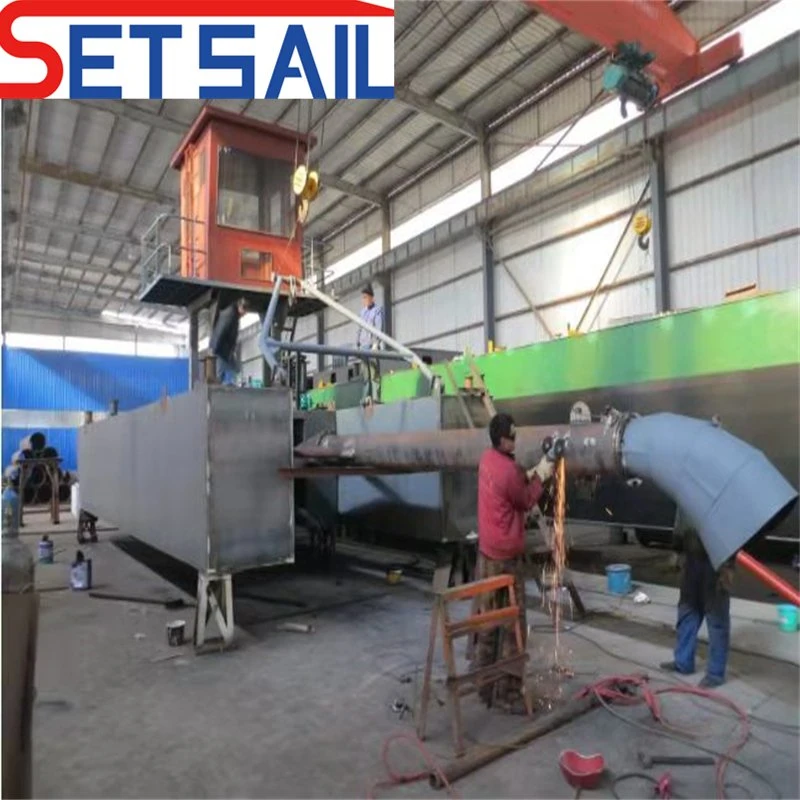 Jet Suction Sand Dredging Machinery Used in River and Port